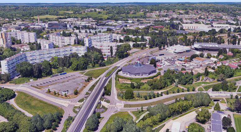 Plan Googe Earth : Micropolis - Beure